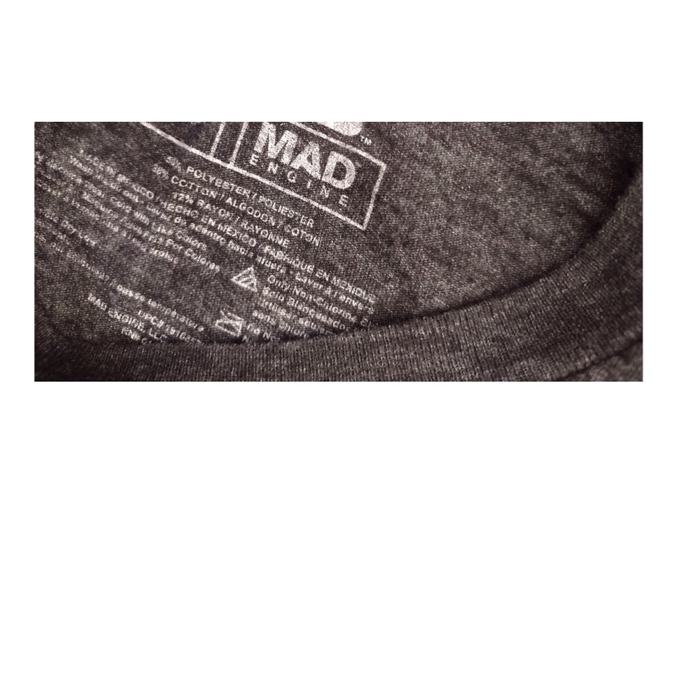 STAR WARS Men's SMALL Star Wars 1977 Charcoal Heather Vintage Style Logo Tee - Picture 4 of 8